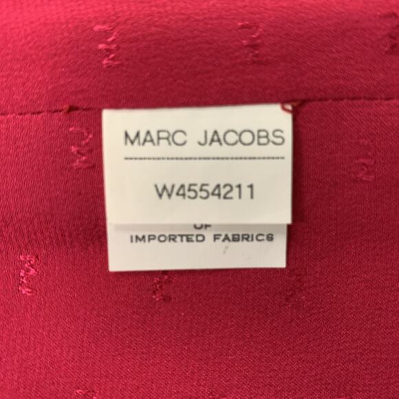 MARC JACOBS Size 6 Raspberry & Silver Floral Blazer - Picture 5 of 6